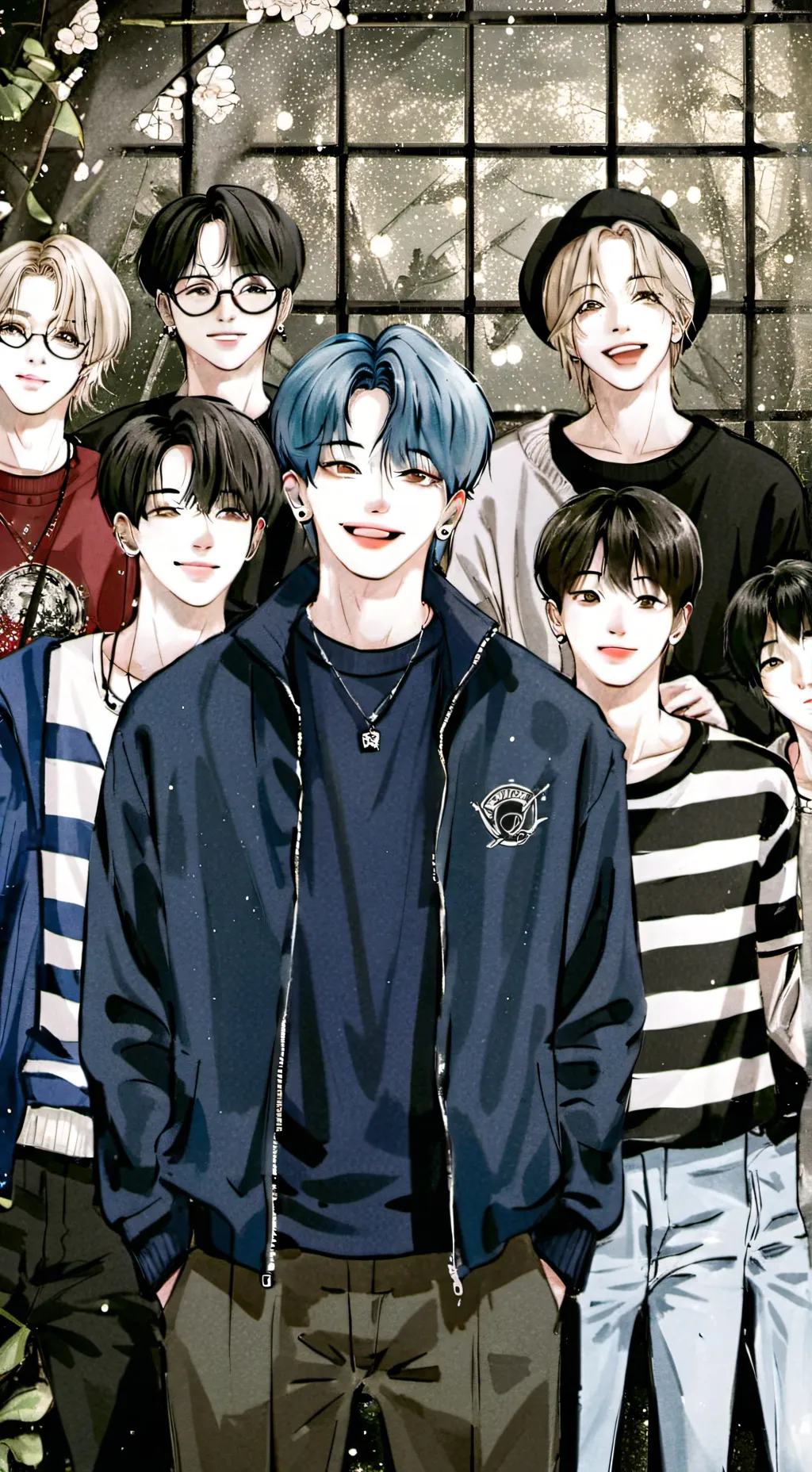 ai character: skz kissmarrykill background