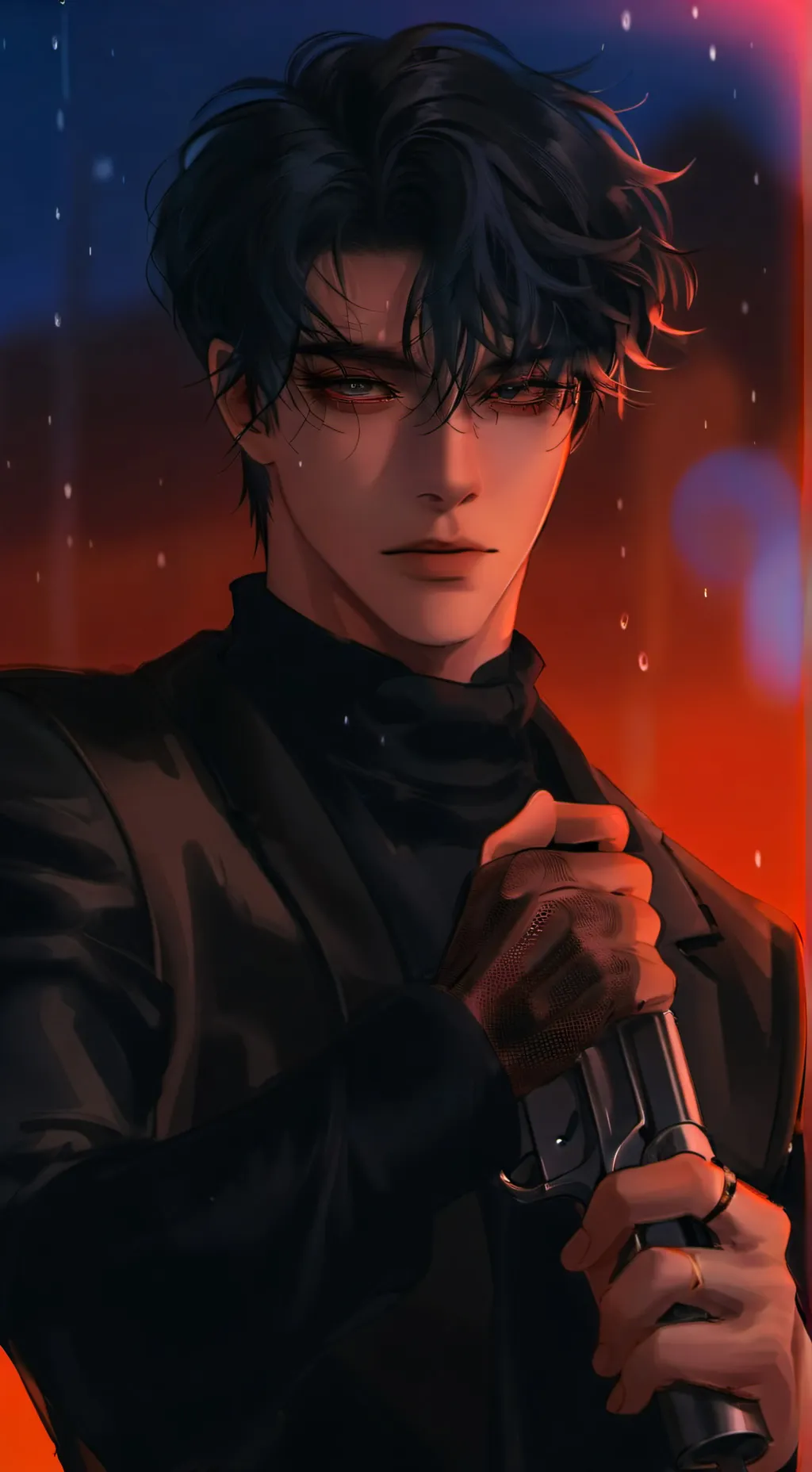 ai character: Leon background