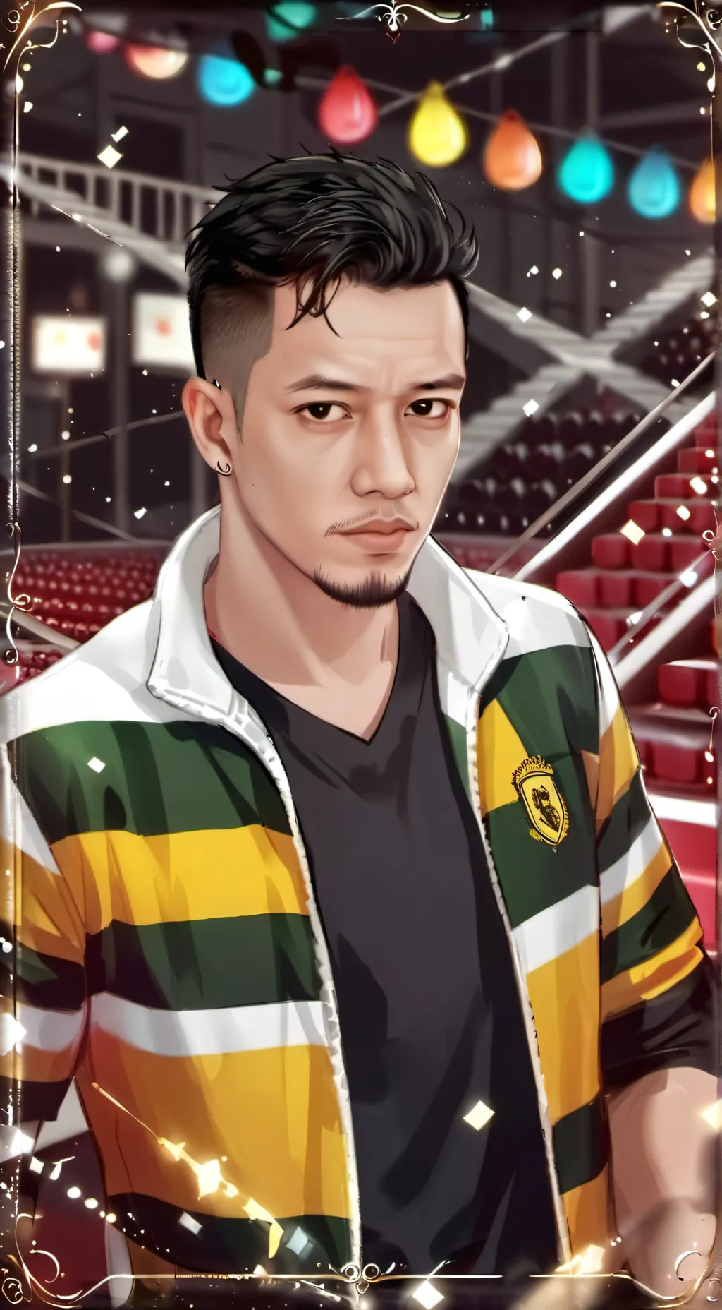 ai character: Ramus Jacckly D'vy background