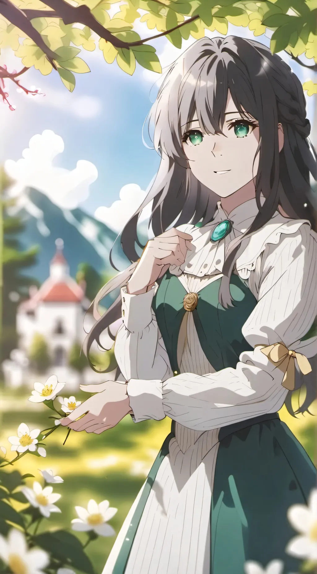 ai character: escuela 🏫 background