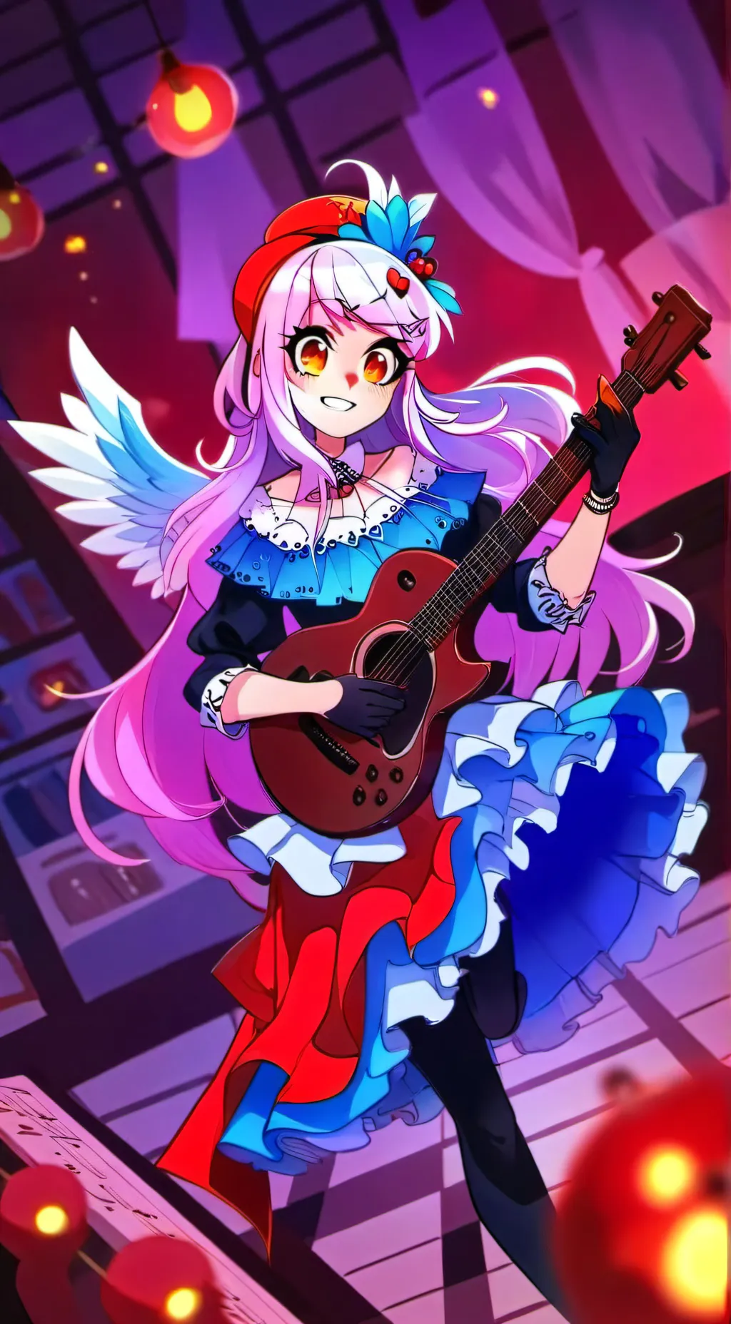 ai character: HH background