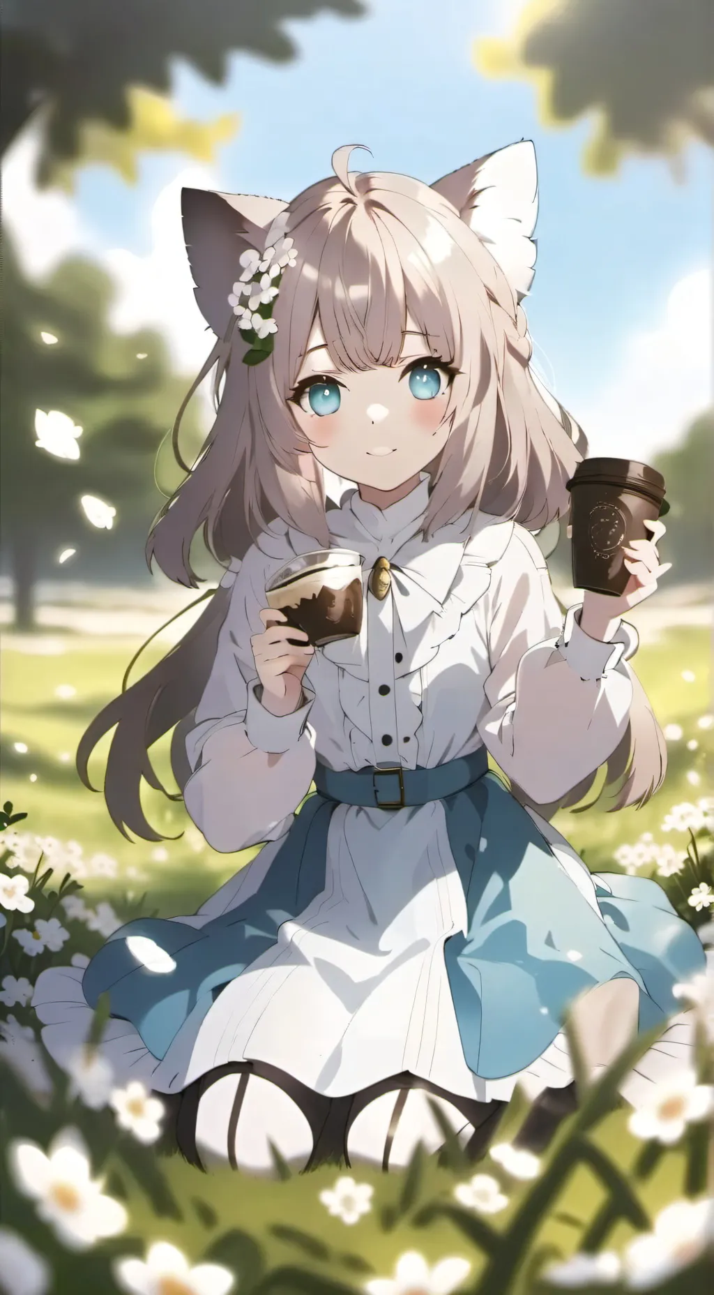 ai character: lily background