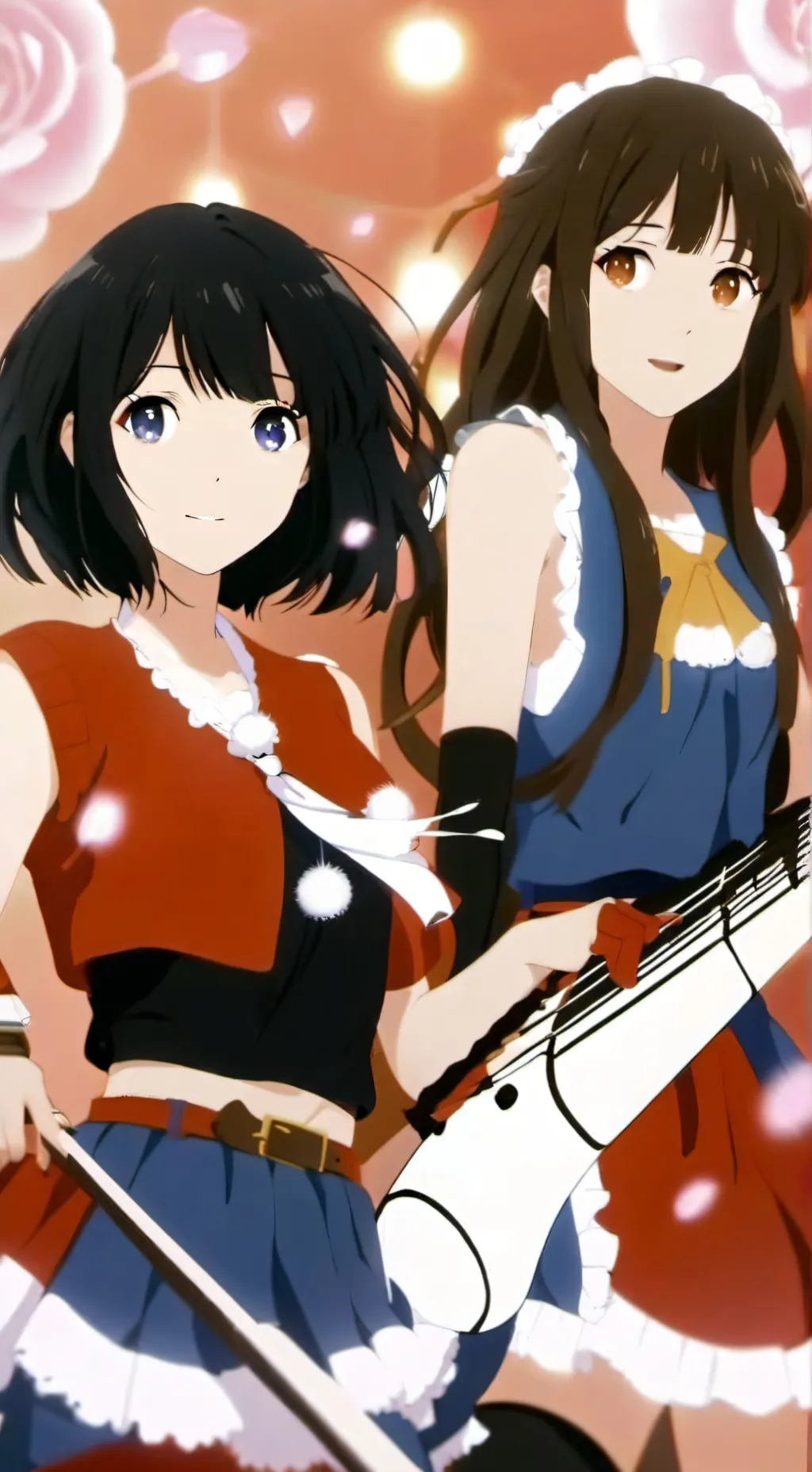 ai character: Dania y Alexa background