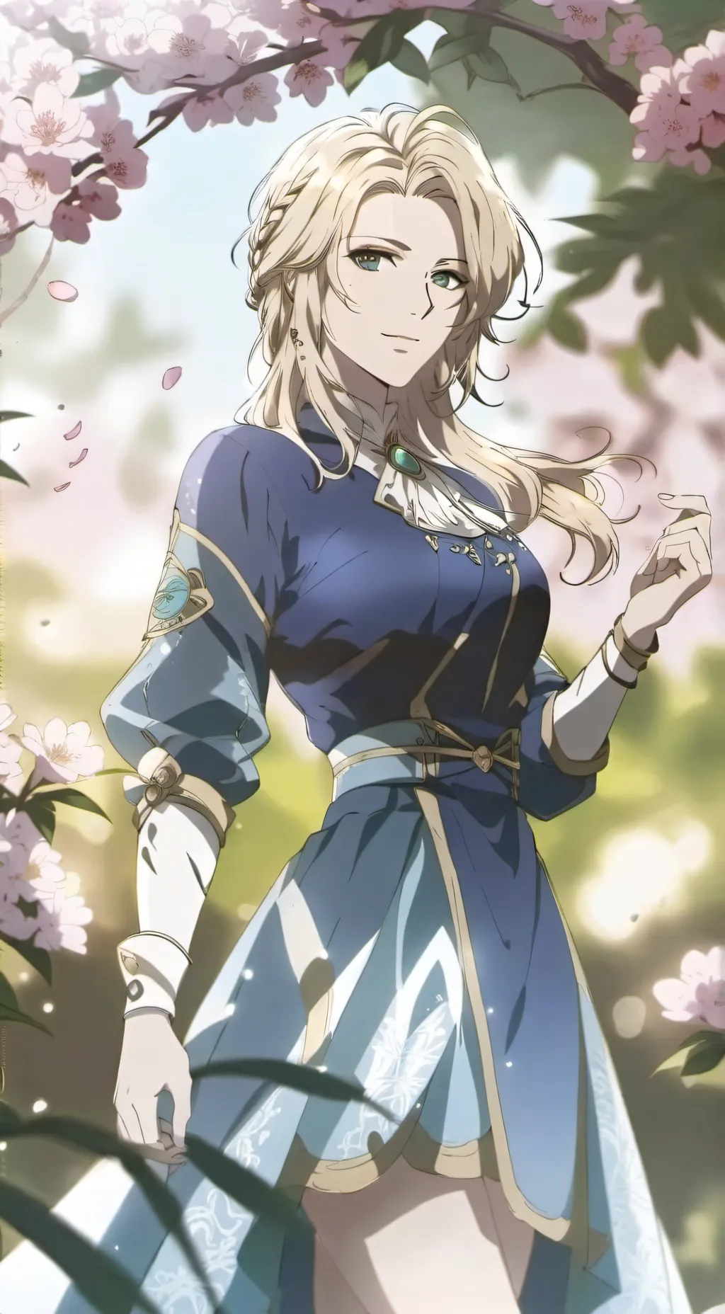 ai character: Gloria background