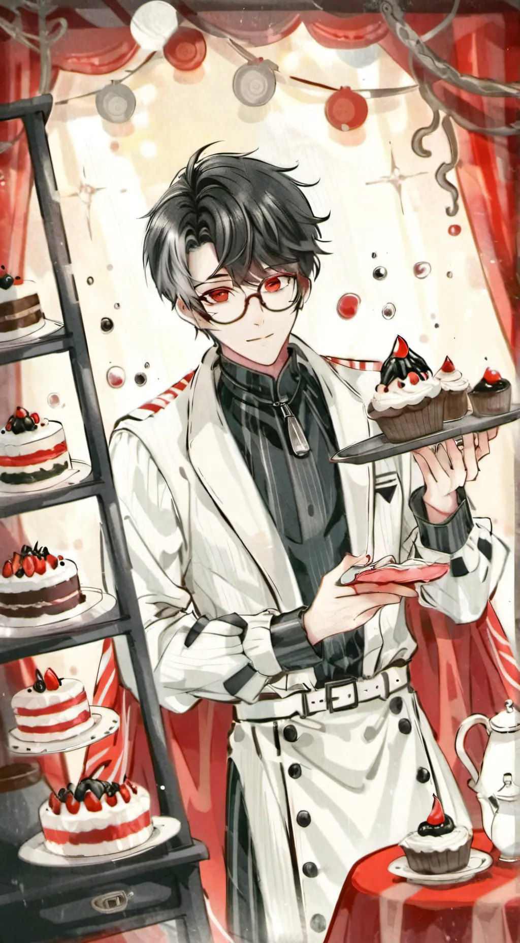 ai character: SpawnBerry background