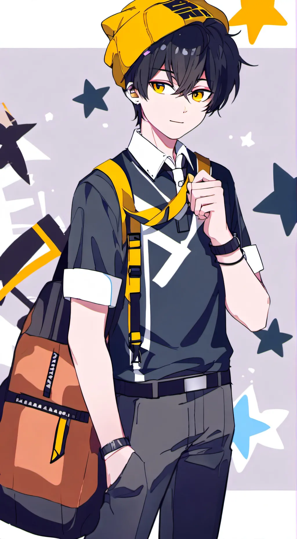 ai character: enzo background