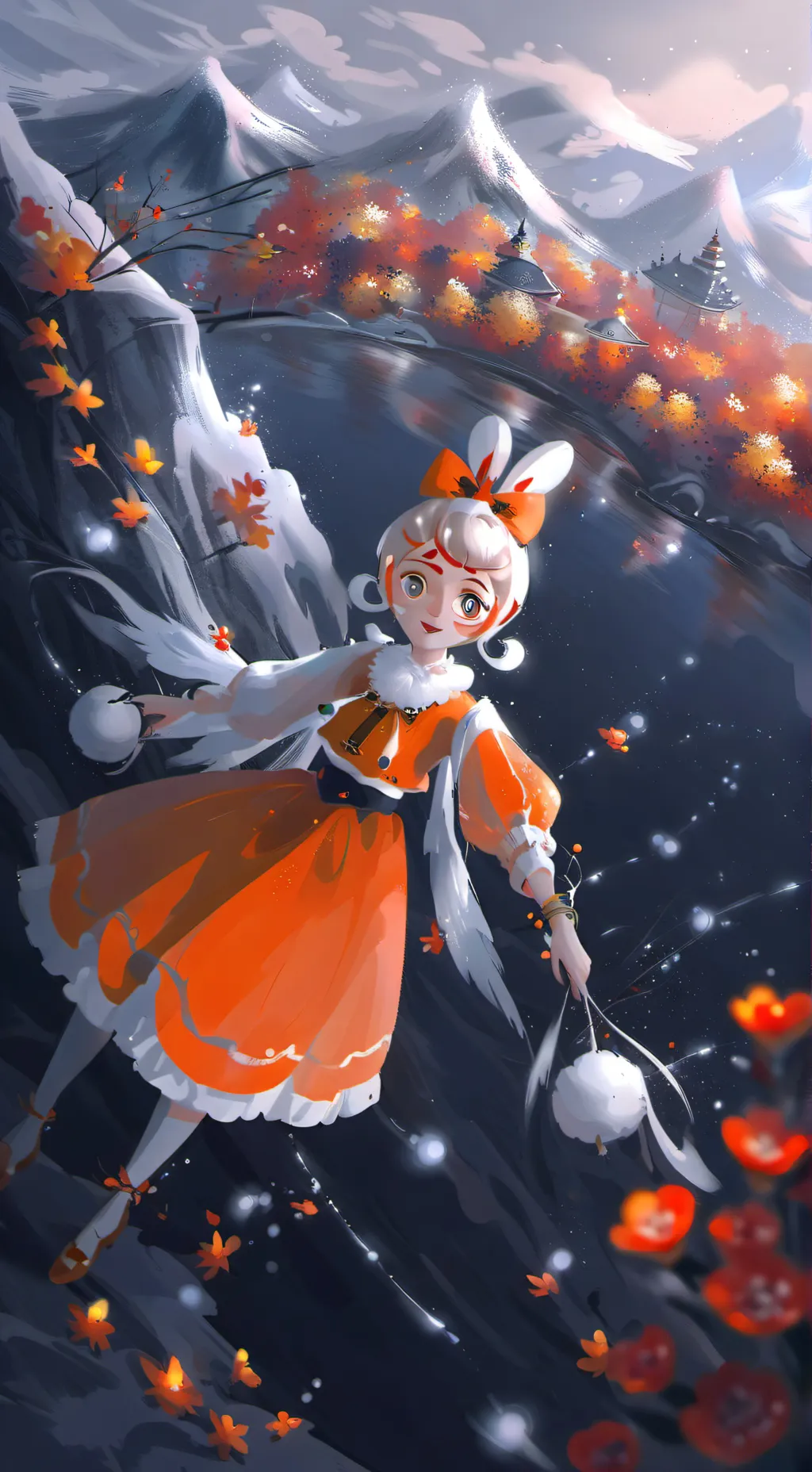 ai character: HH squid game background