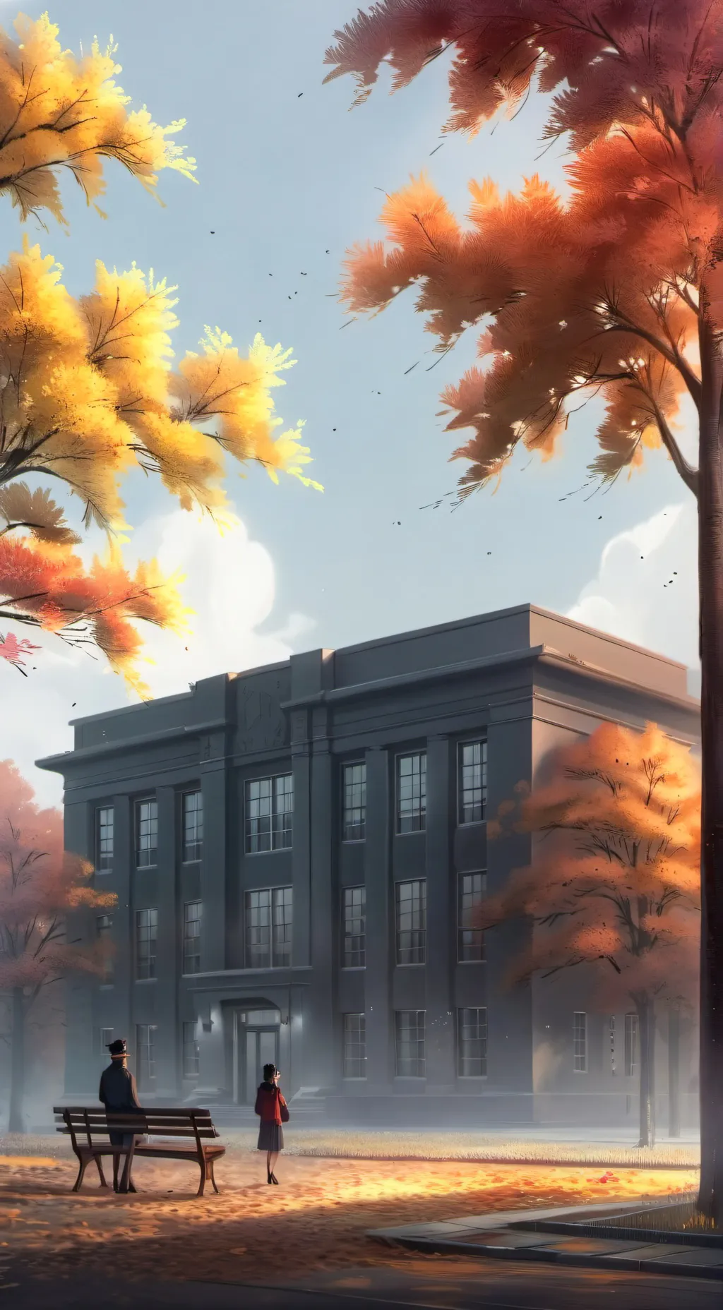 ai character: Super high background