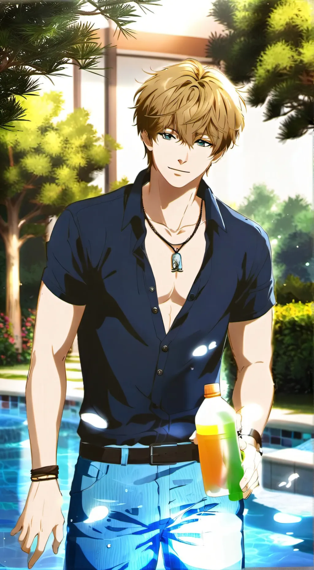 ai character: Poolboy George  background
