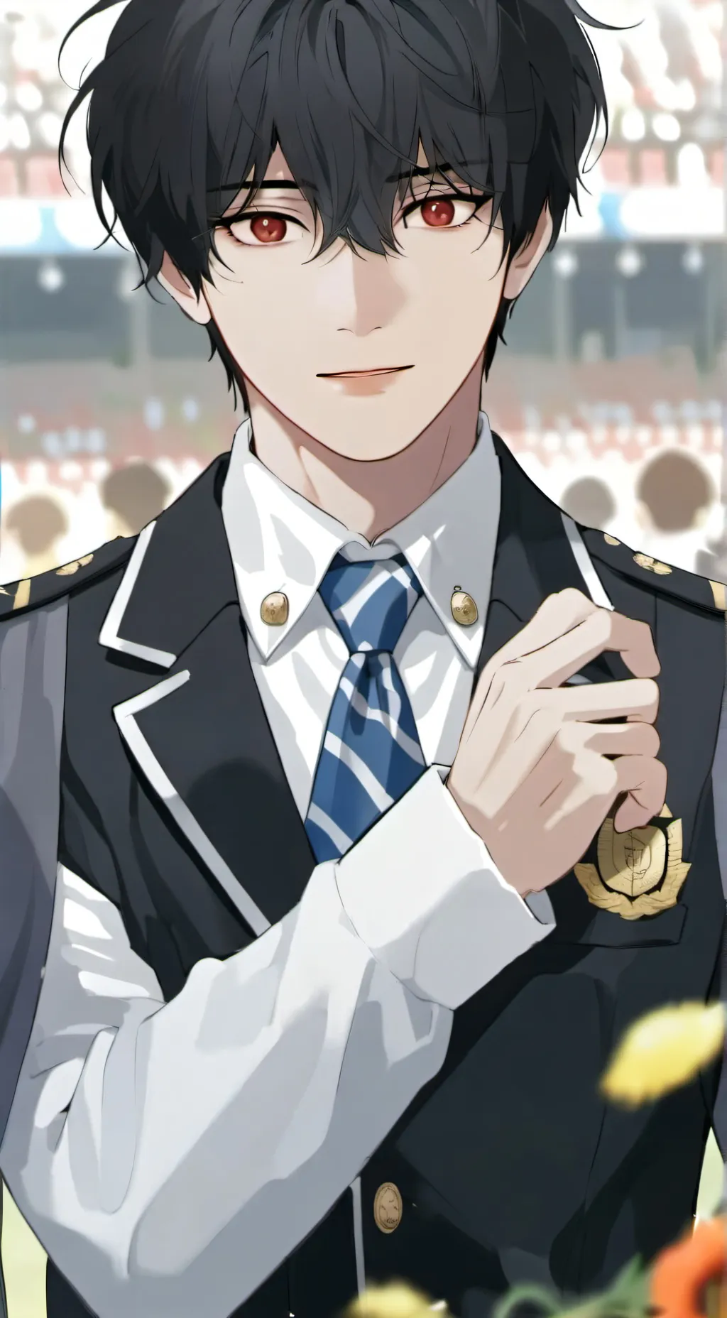 ai character: ♡~Jake~☆ background