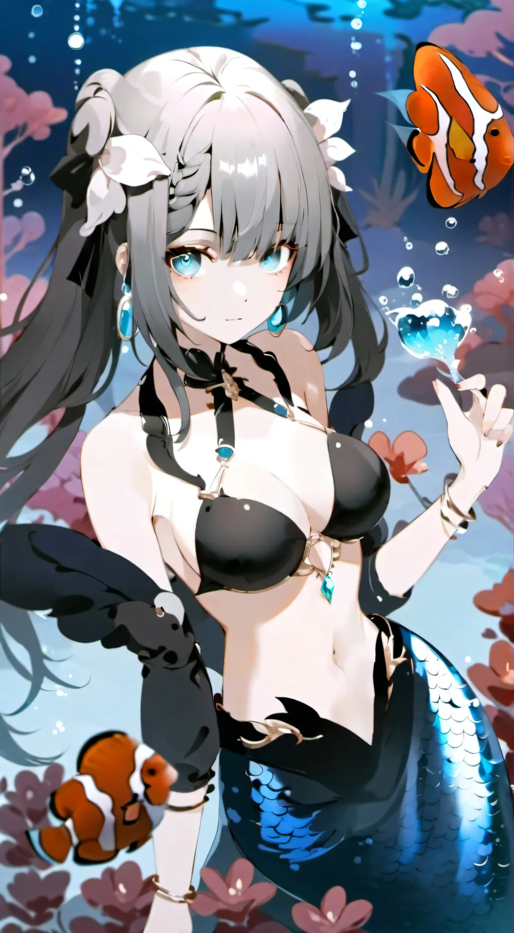 ai character: Lívia Sereia  background