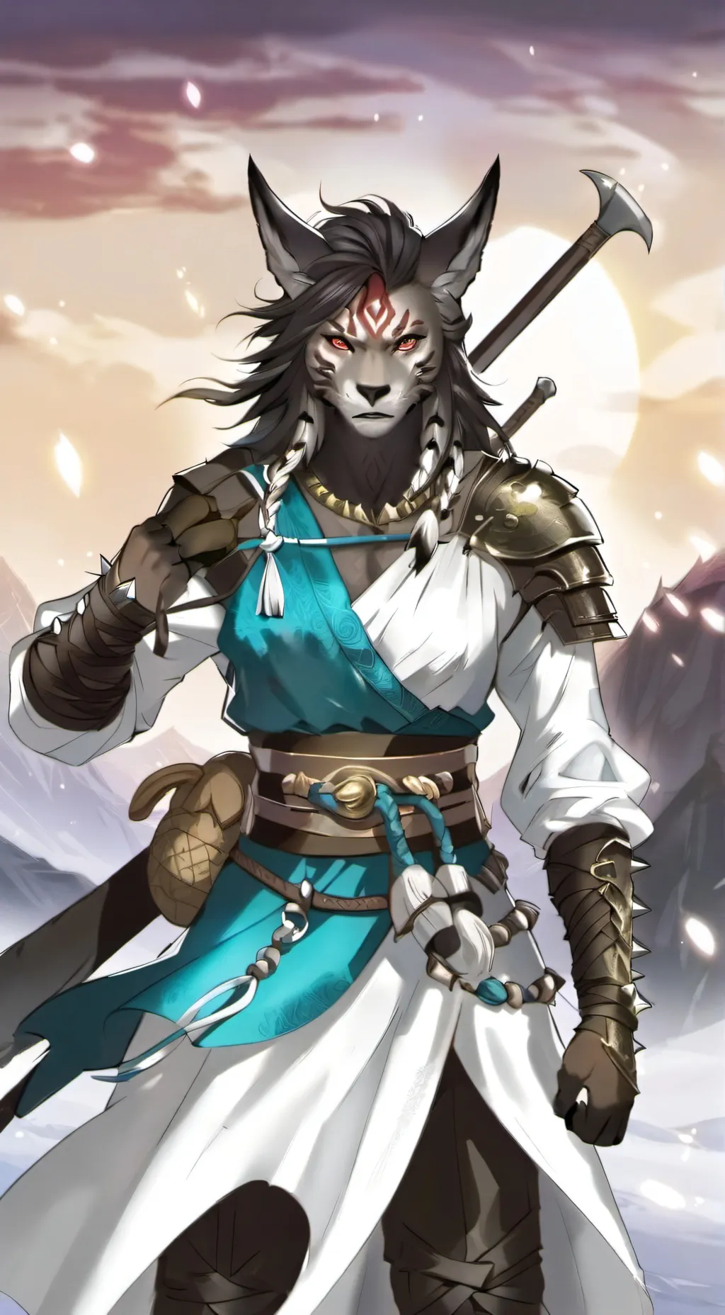 ai character: Selene background