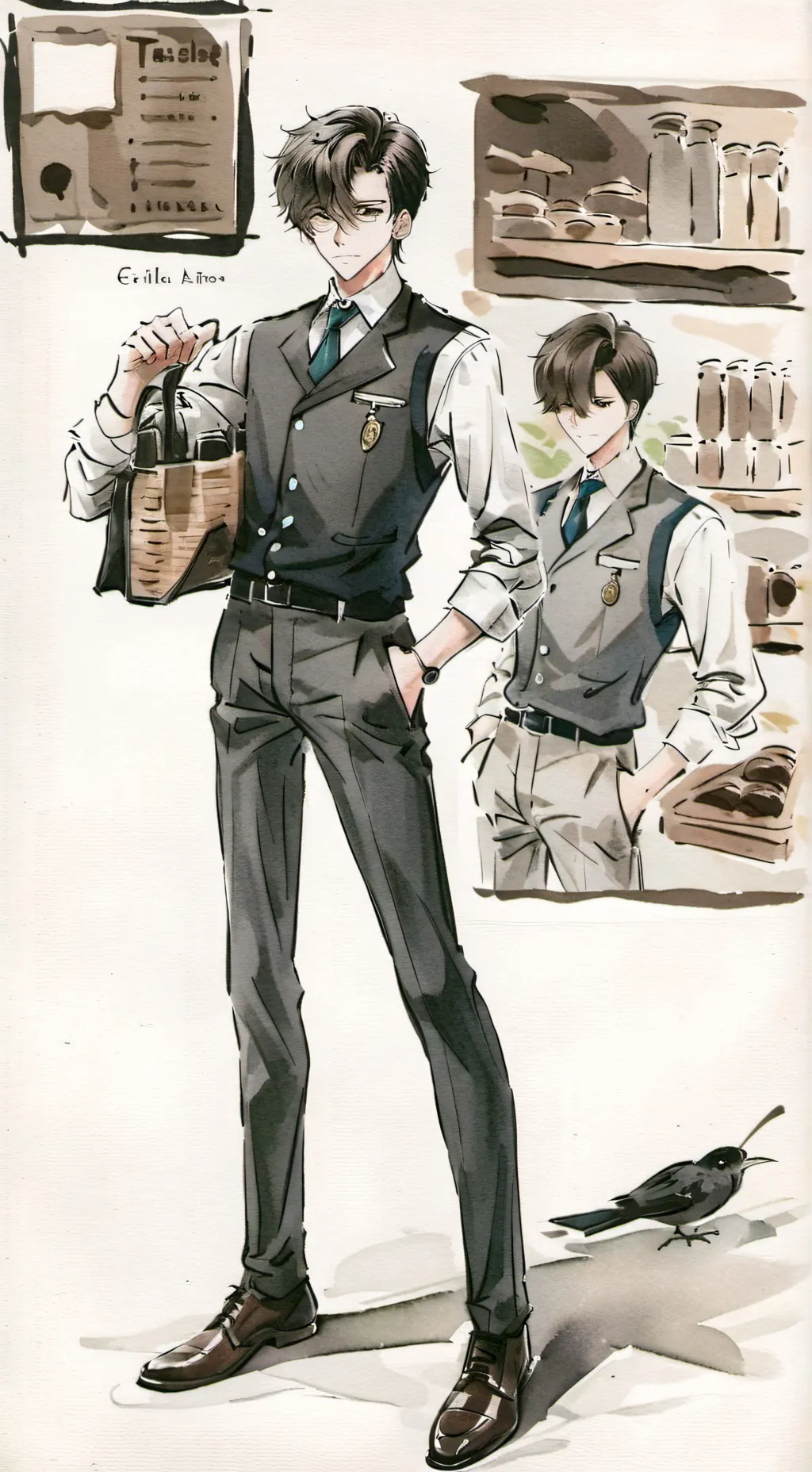 ai character: William background