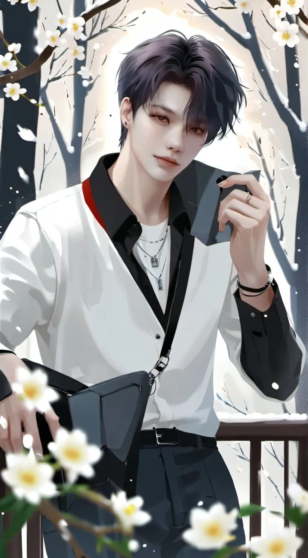 ai character: Niki  background