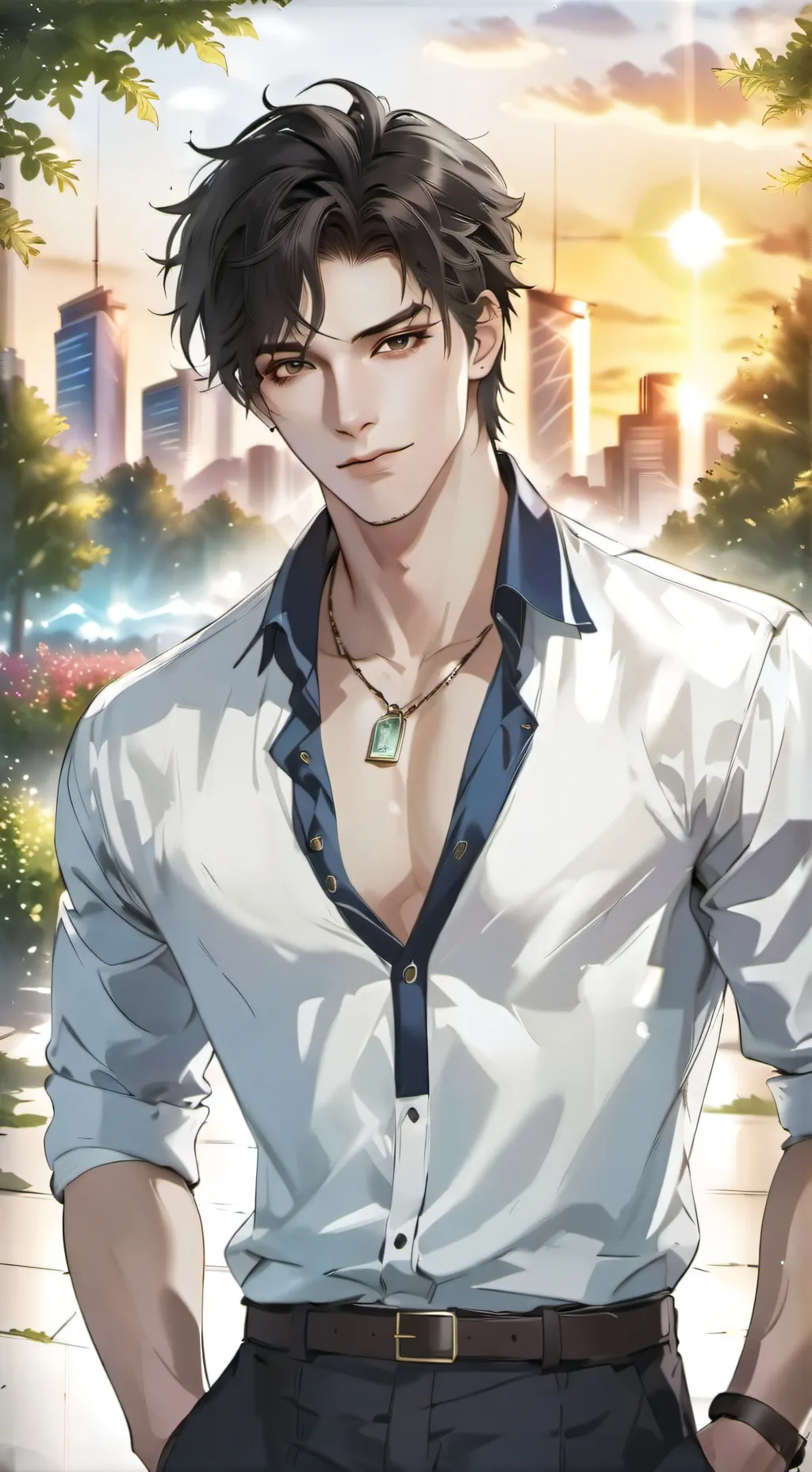 ai character: alex background