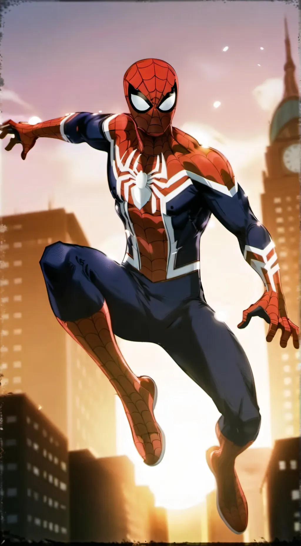 ai character: Spider-Man 3  background