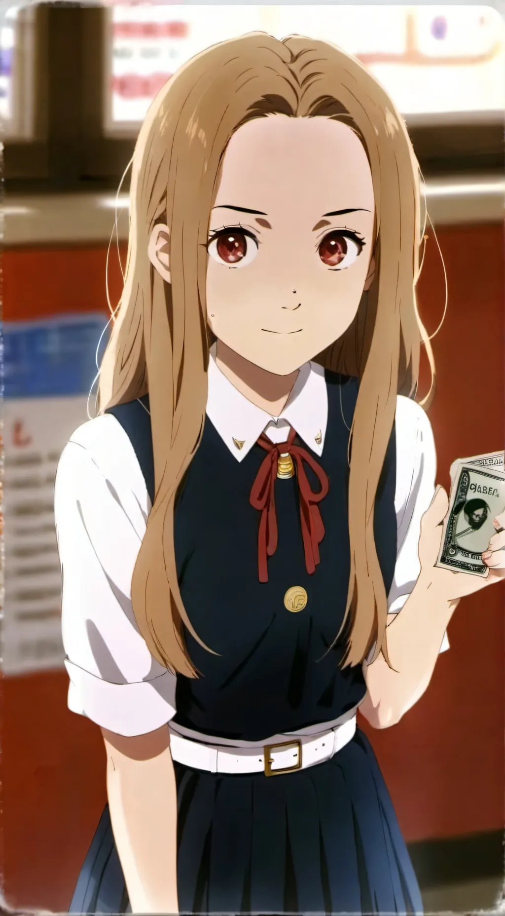 ai character: Amanda  background