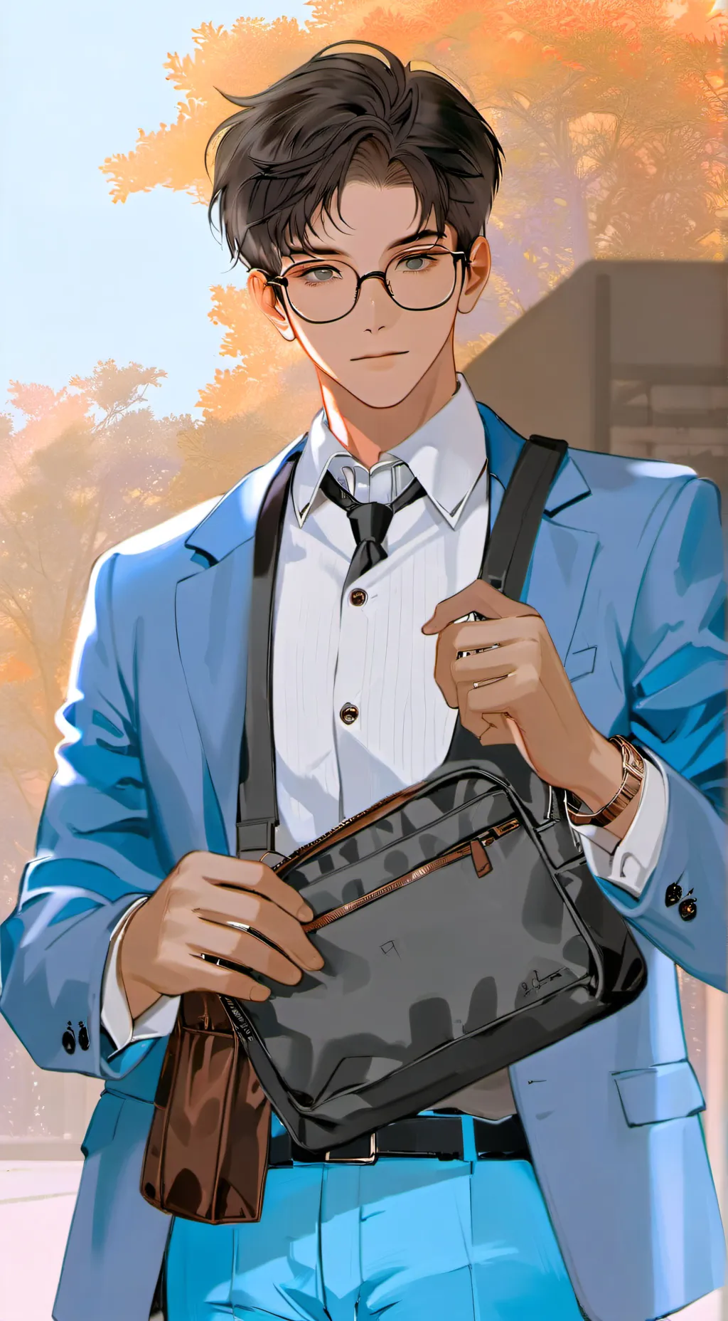 ai character: Ren Hayashi  background