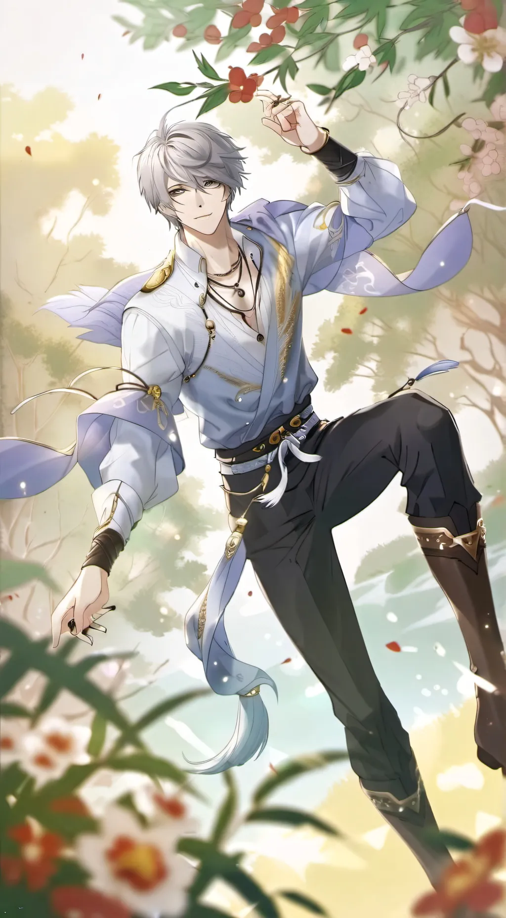 ai character: Jacob  background