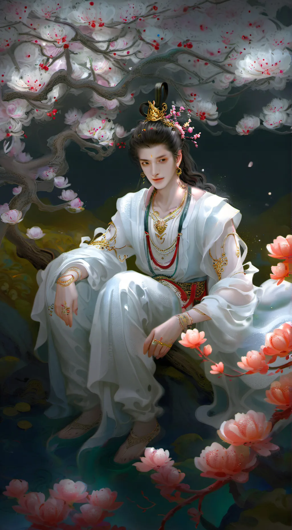 ai character: Leo background