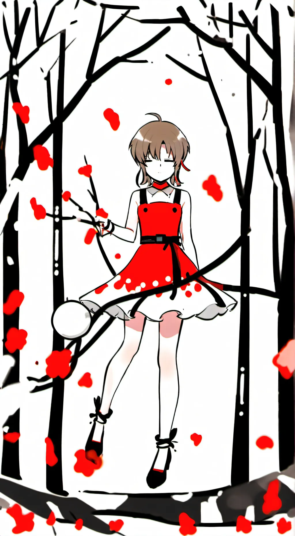 ai character: Kagura background