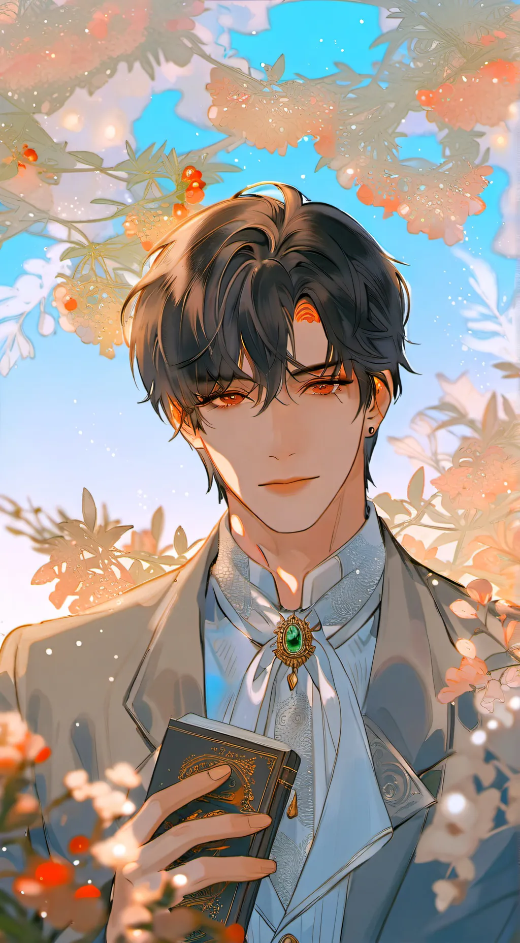 ai character: Quincy~ background