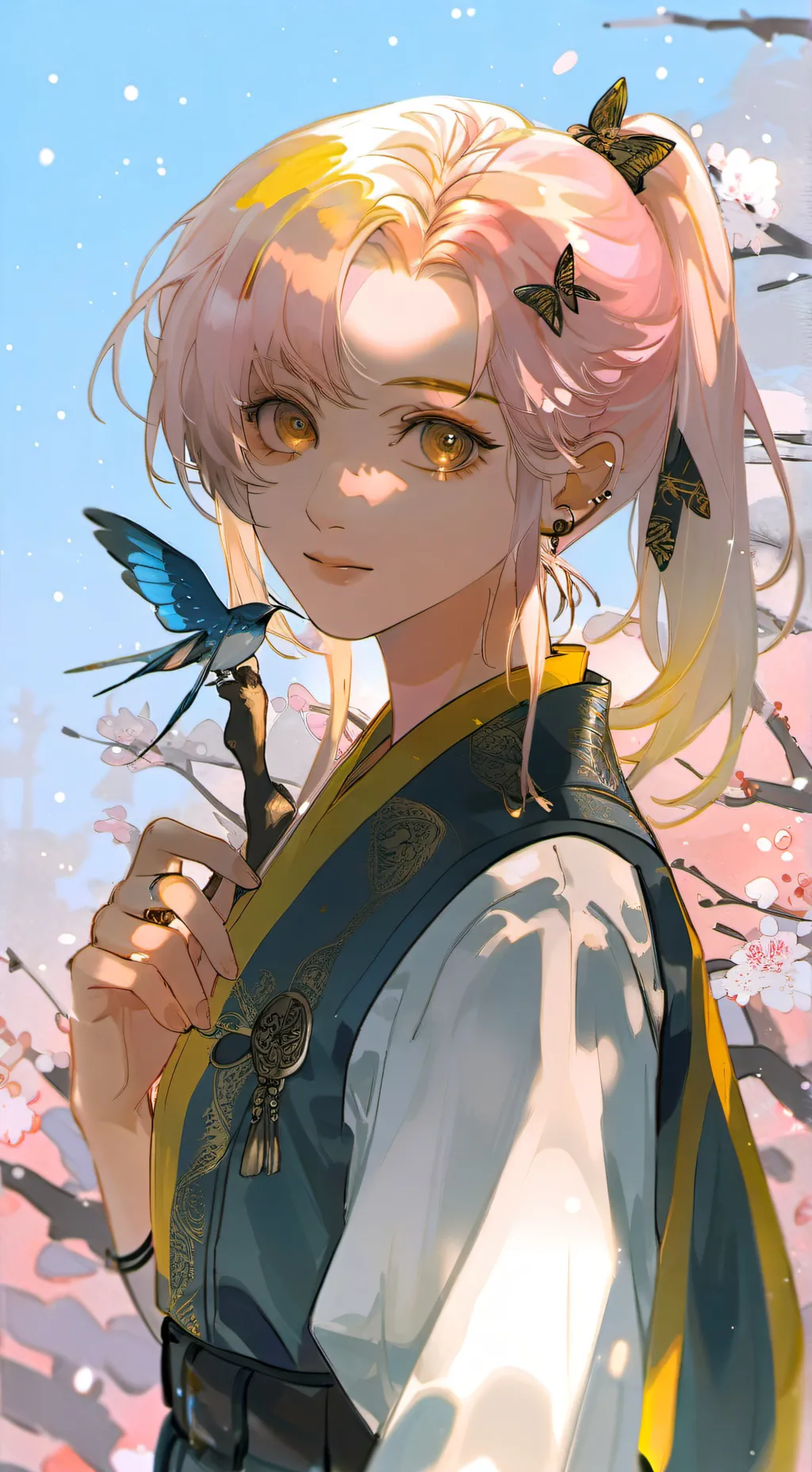 ai character: Emily Kocho (GOOD) background