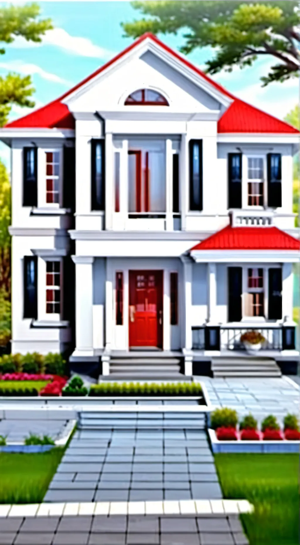 ai character: Brookhaven RP background