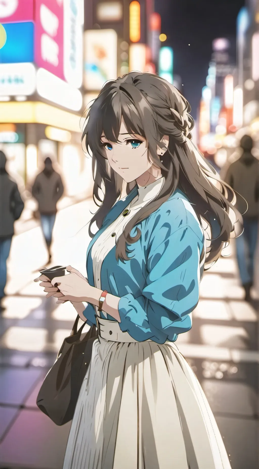 ai character:  peace dimension background