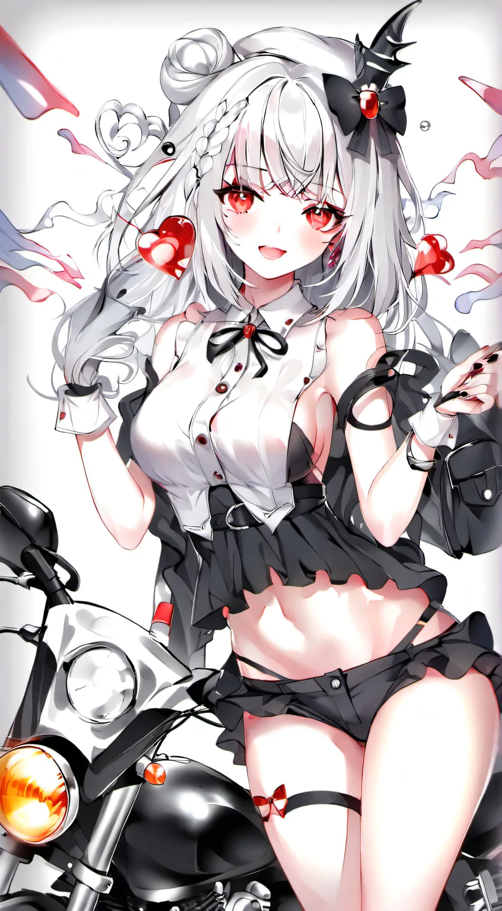 ai character: The police mystery background