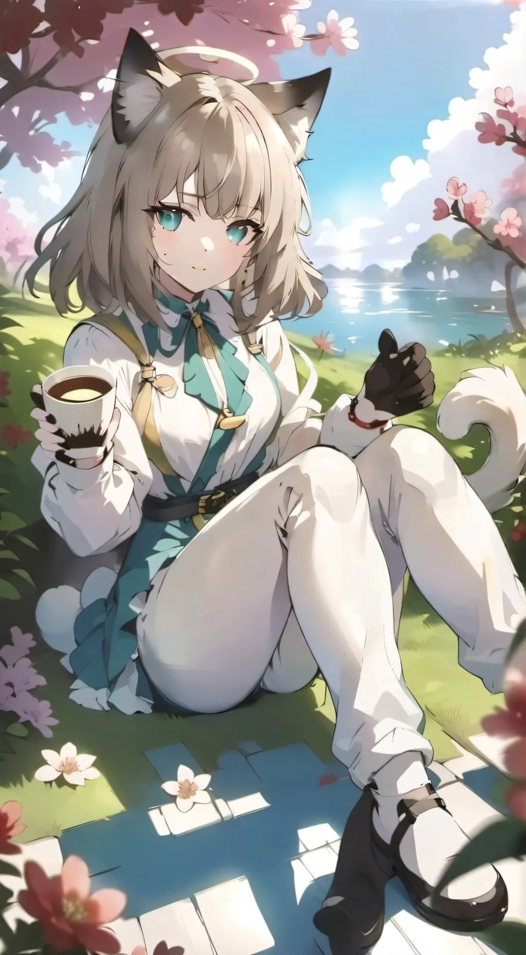 ai character: lumi  background