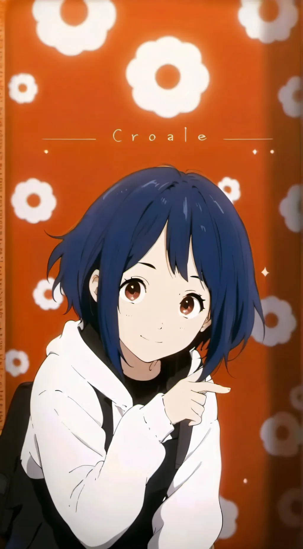 ai character: coraline  background