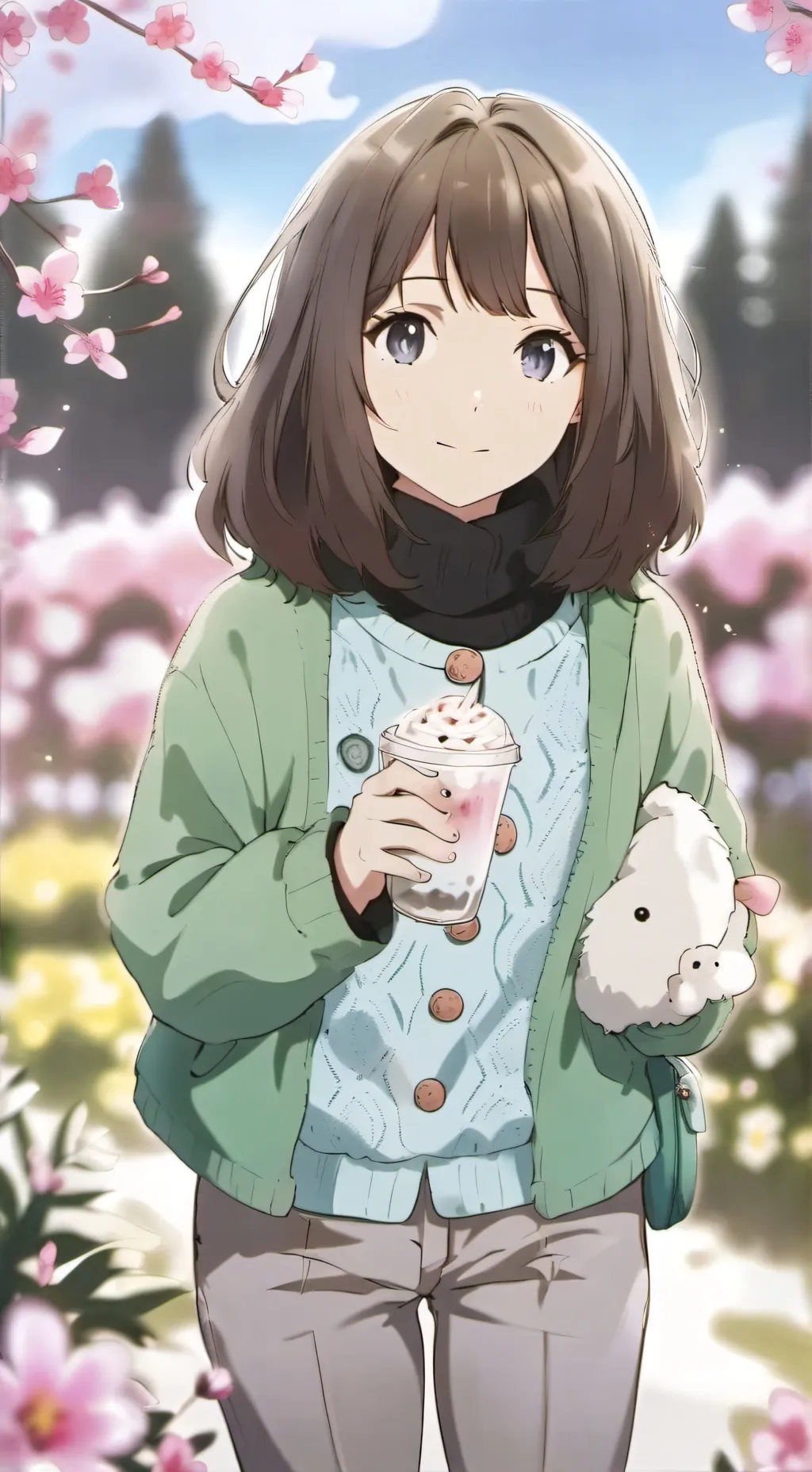 ai character: Lilly background