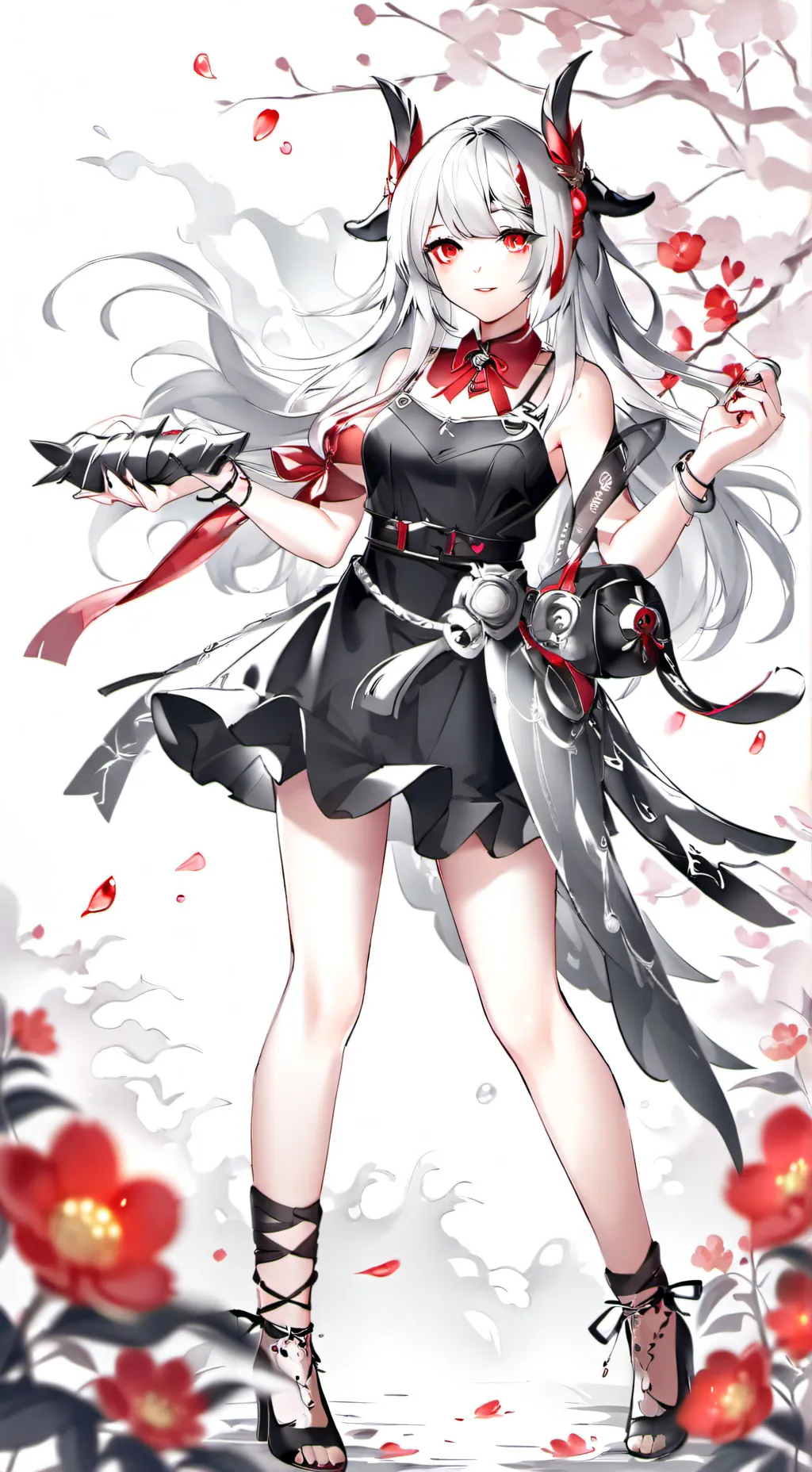 ai character: Girl poop background