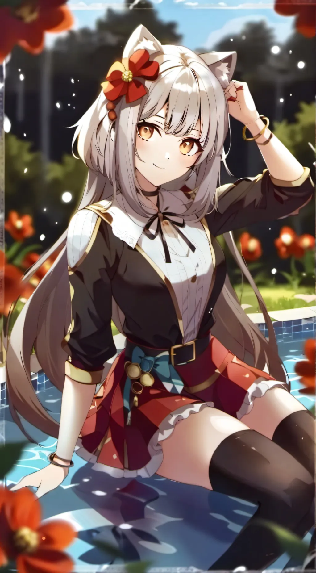 ai character: step sister background