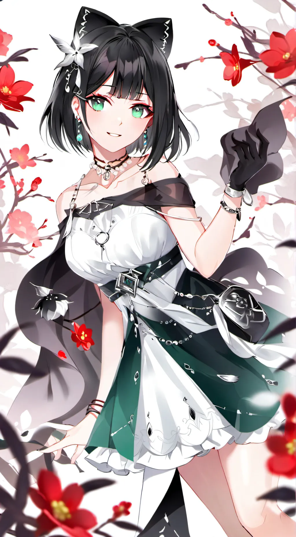 ai character: luna  background