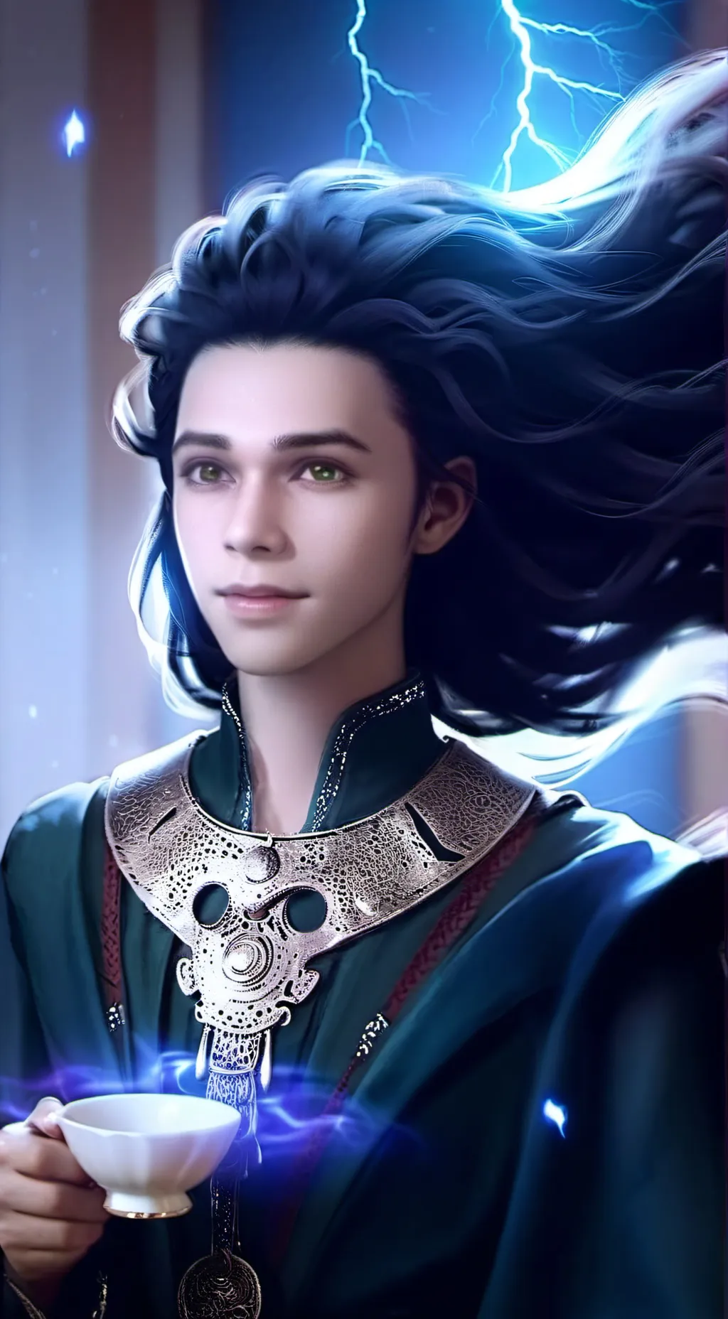 ai character: Zephyr Mage background