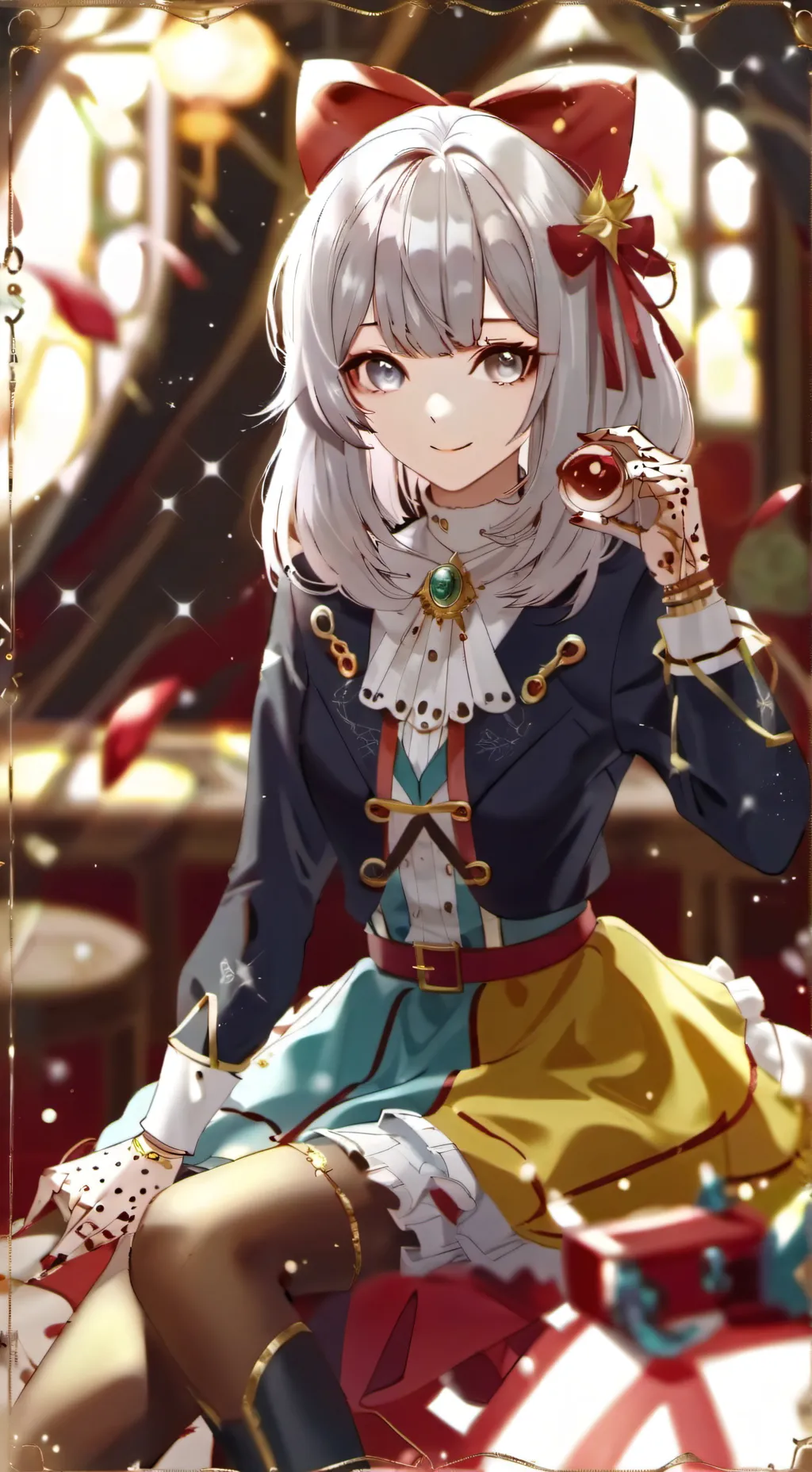 ai character: Ash background