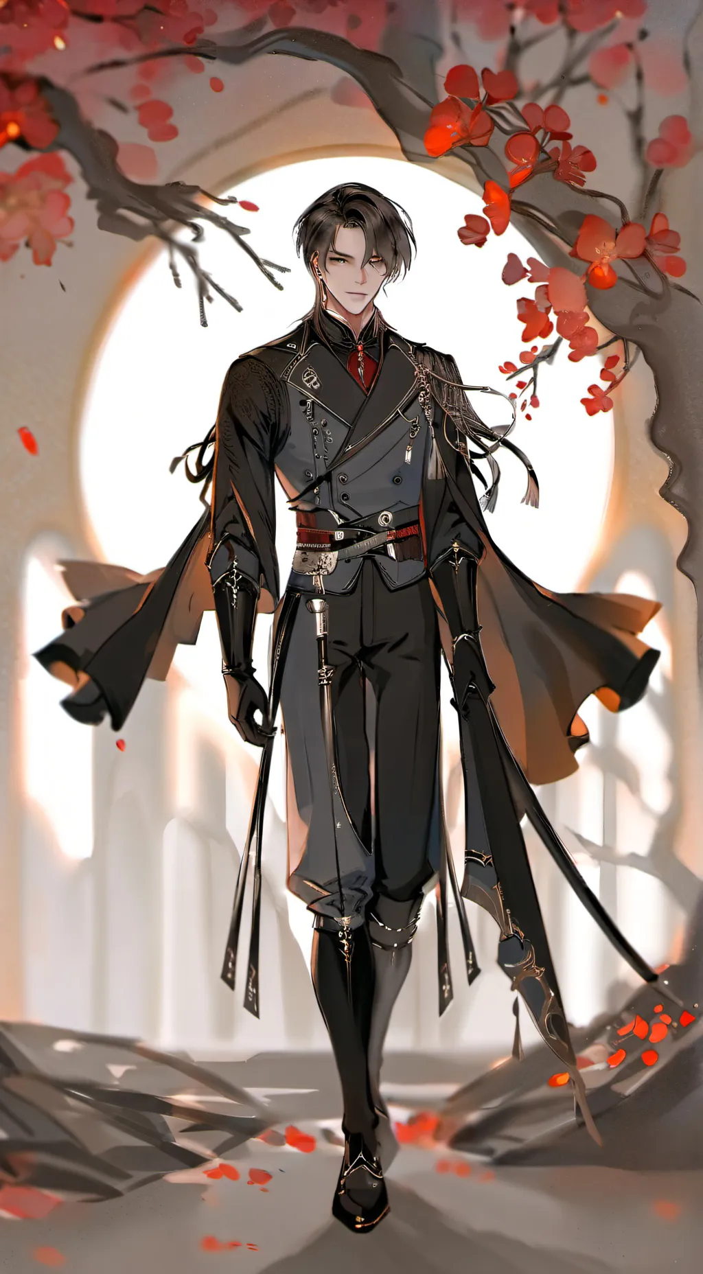 ai character: Silas  background