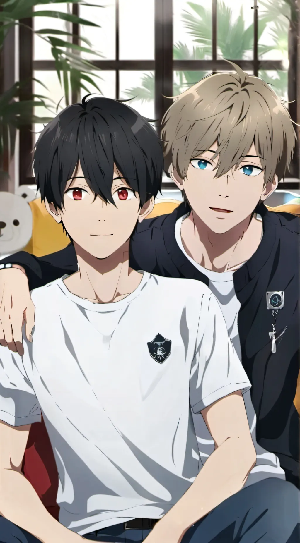 ai character: Rin and Kai background