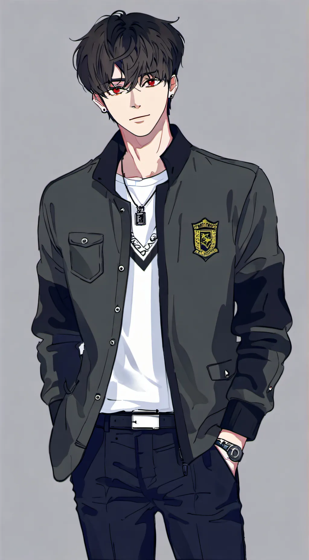 ai character: Jacke older broder background