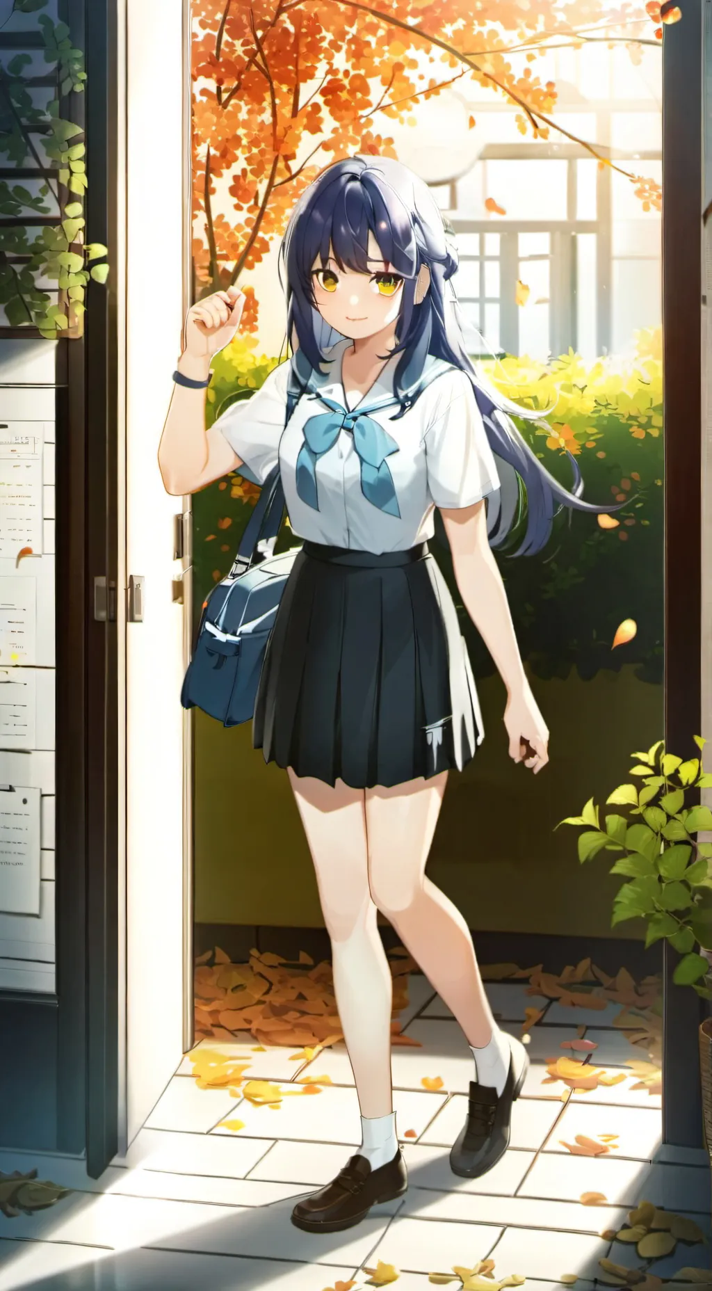 ai character: Akari background