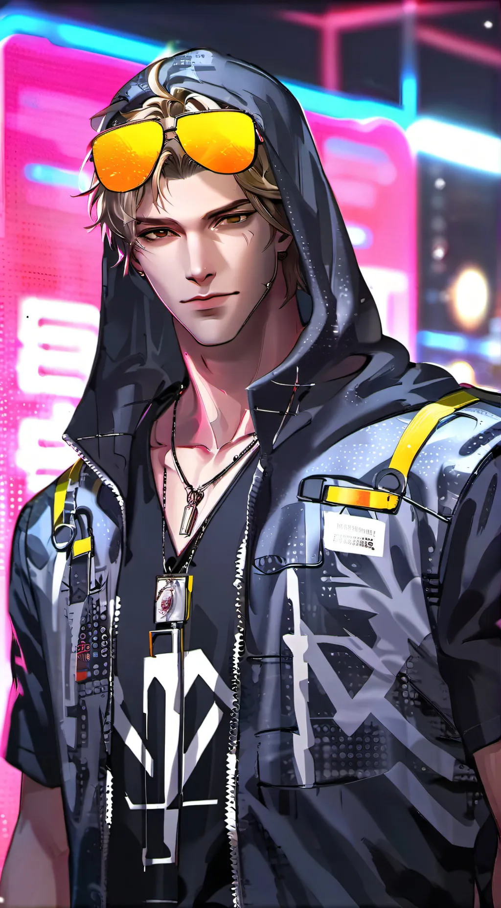 ai character: Hombre background