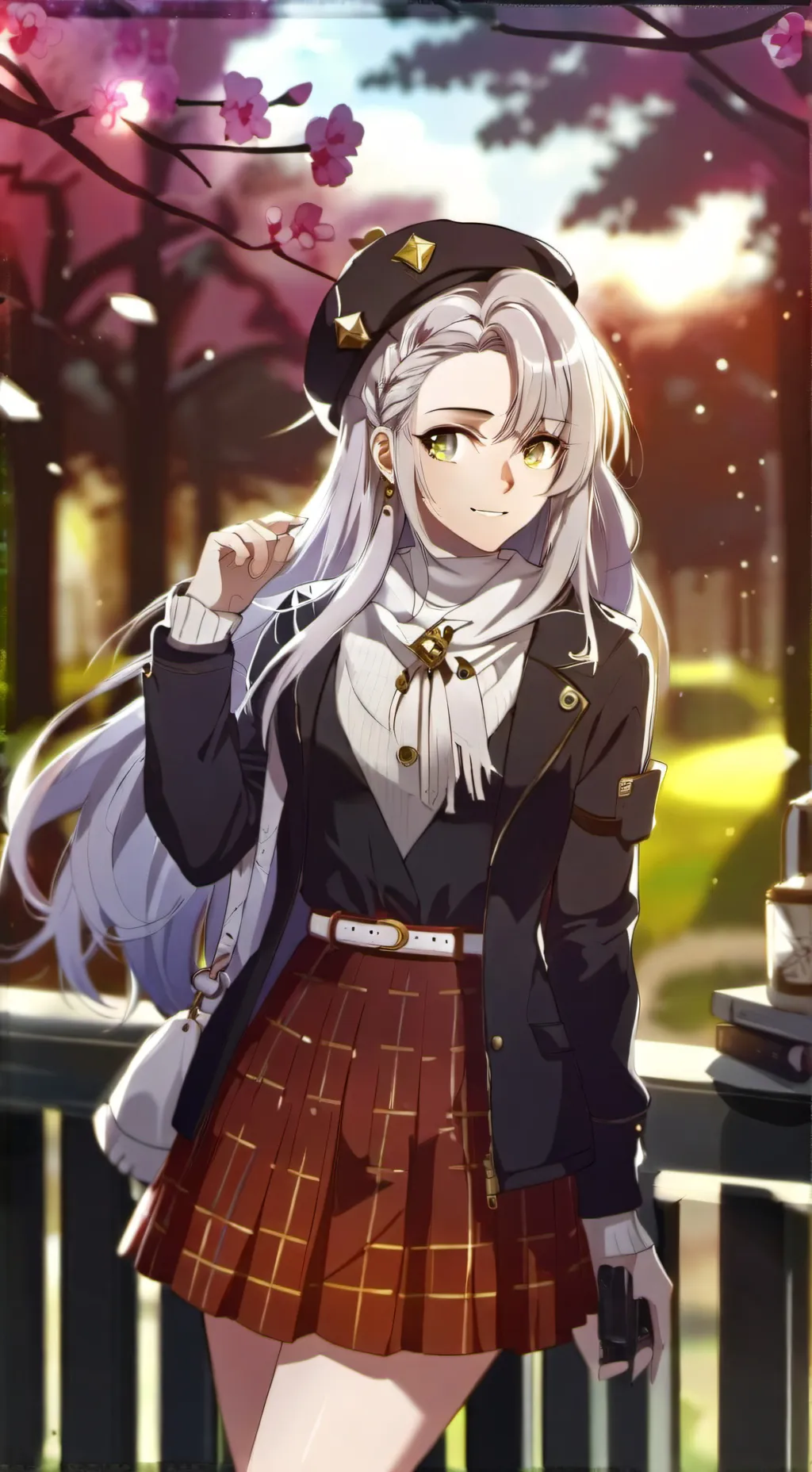 ai character: Сара background