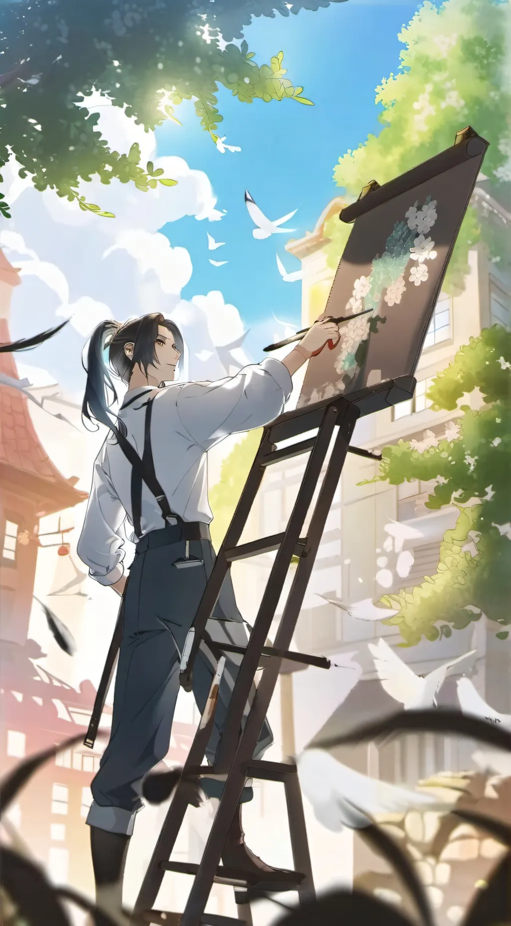 ai character: Esposo mafioso background