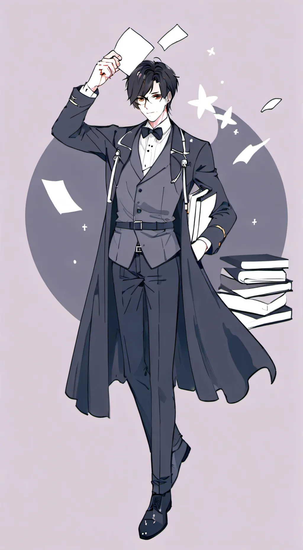 ai character: Answer correctly background