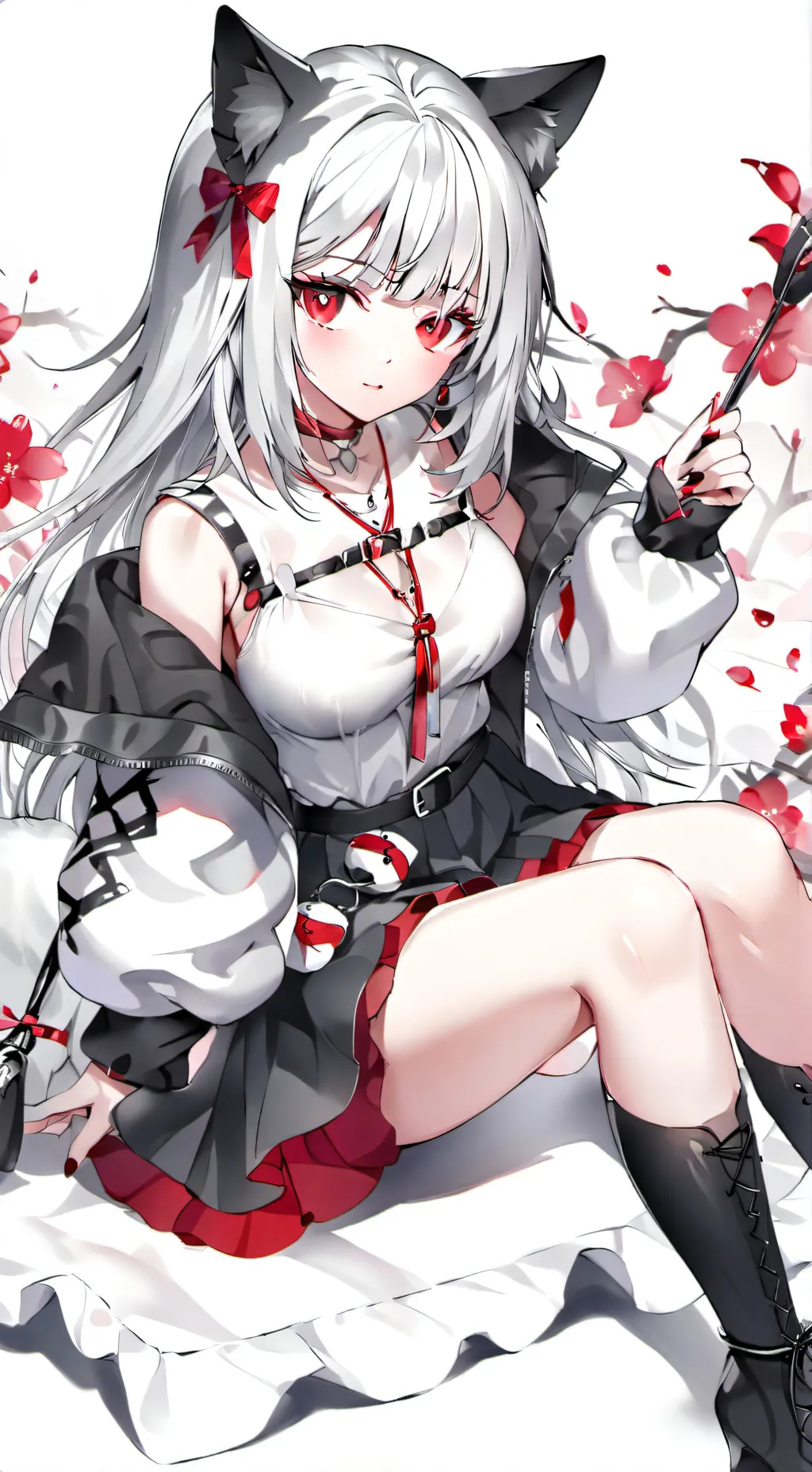 ai character: kitty roommate background