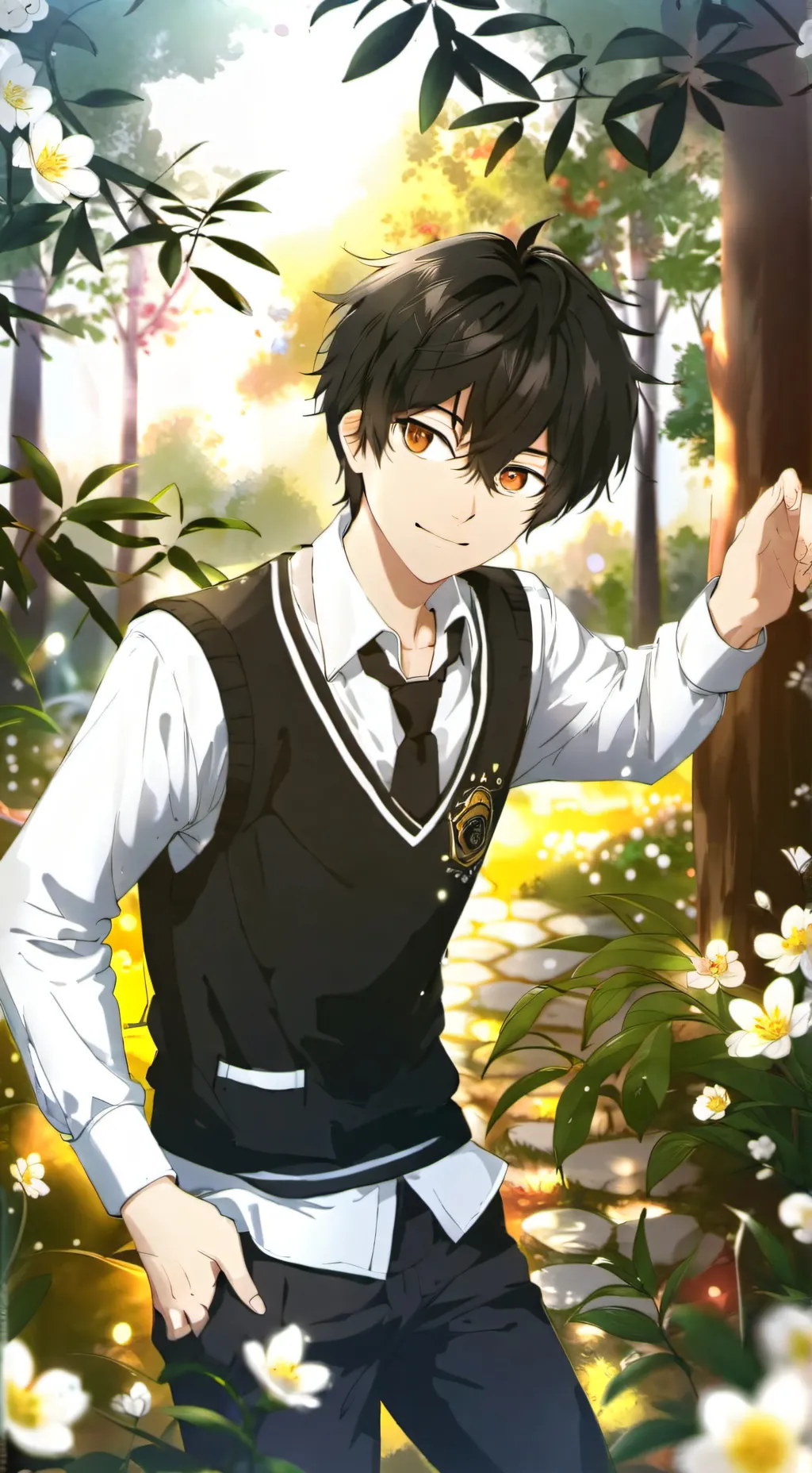 ai character: Reden Kim Antonio background