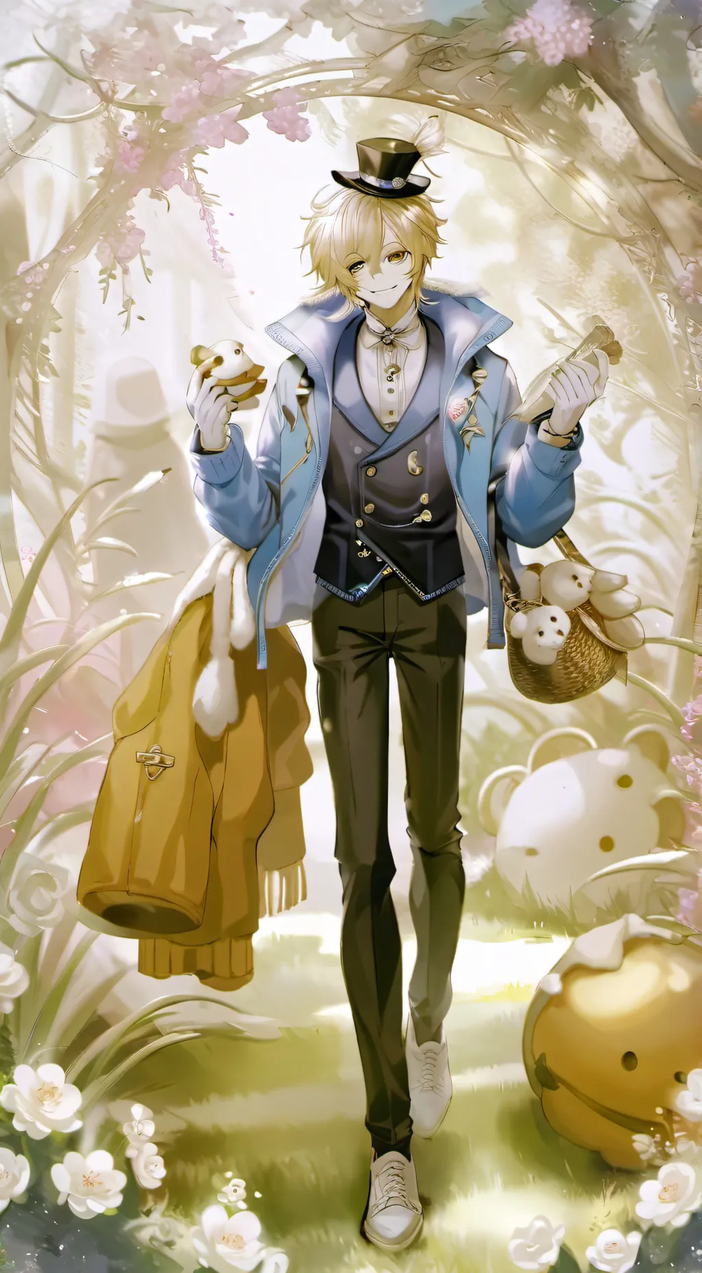 ai character: Sanvo background