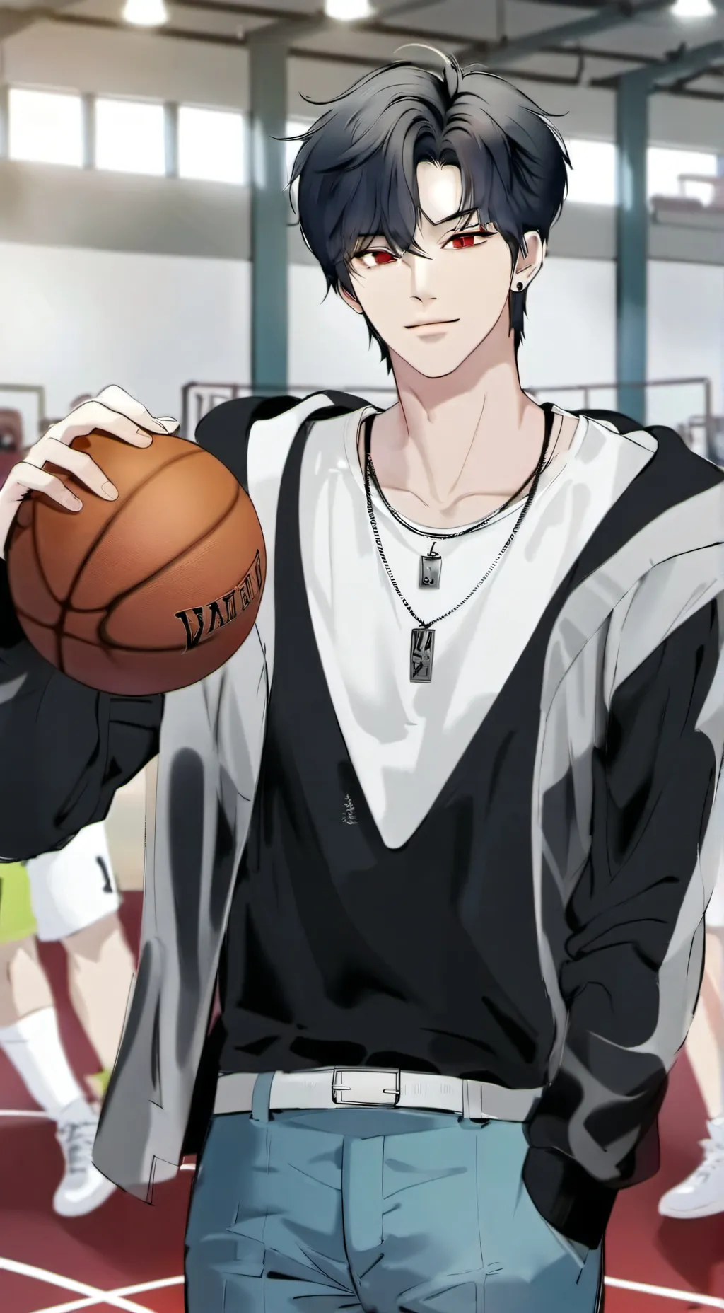 ai character: Alexander  background